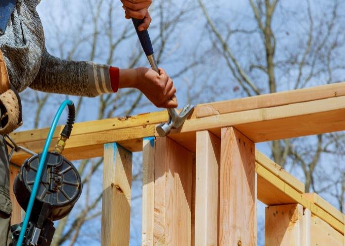 Framing construction project San Diego